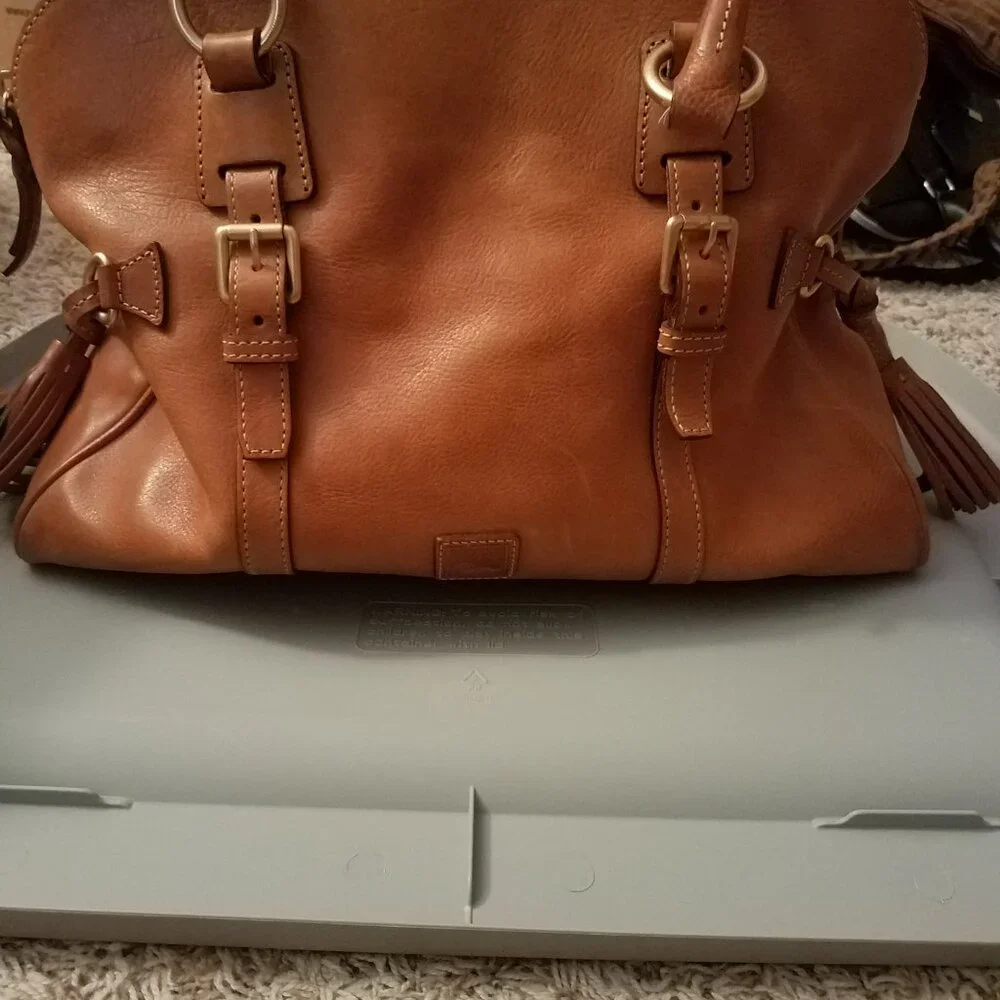 Dooney & Bourke domed buckle satchel - Picture 7 of 11